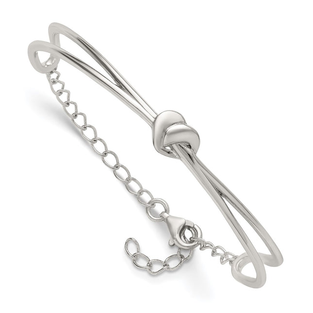 Sterling Silver Chain Bracelets Style QG7255 - Classique Jewelry Inc.