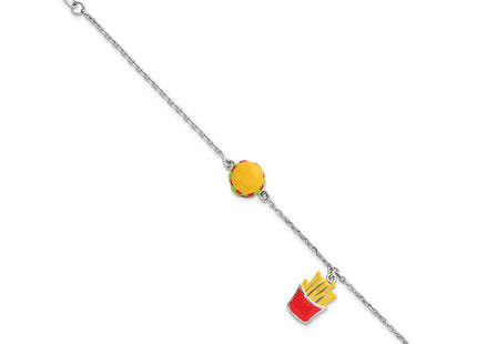 Sterling Silver Bracelets Style QG7257 - Classique Jewelry Inc.