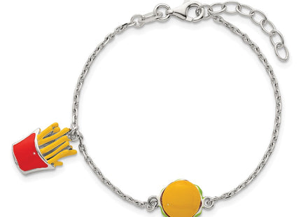 Sterling Silver Bracelets Style QG7257 - Classique Jewelry Inc.
