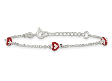 Sterling Silver Bracelets Style QG7258 - Classique Jewelry Inc.
