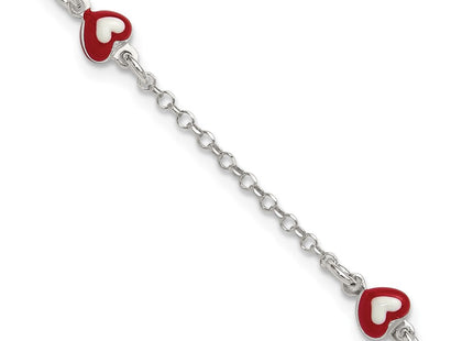 Sterling Silver Bracelets Style QG7258 - Classique Jewelry Inc.