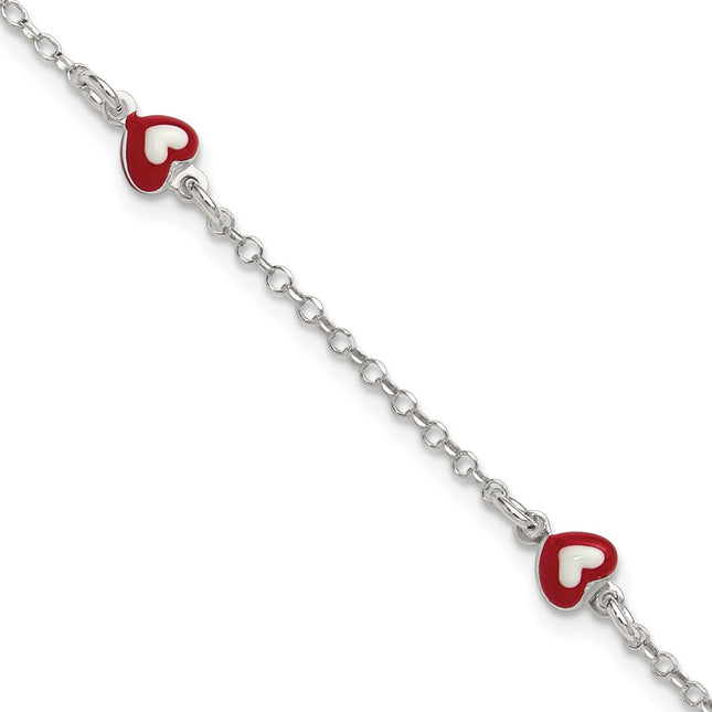 Sterling Silver Bracelets Style QG7258 - Classique Jewelry Inc.
