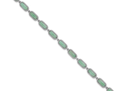 Sterling Silver Bracelets Style QG7282 - Classique Jewelry Inc.