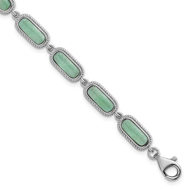 Sterling Silver Bracelets Style QG7282 - Classique Jewelry Inc.
