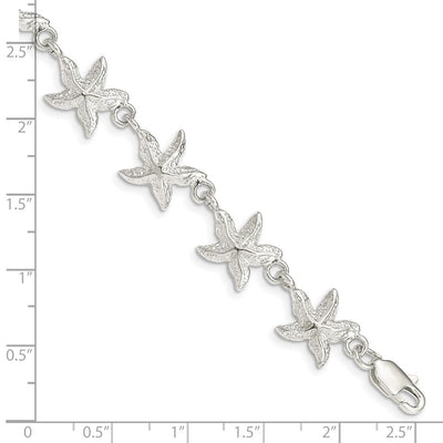 Sterling Silver Starfish Bracelet