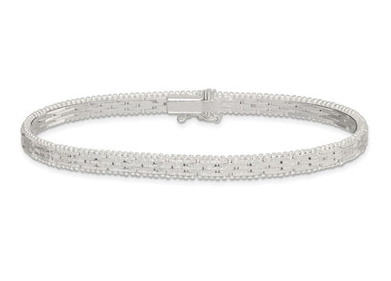 Sterling silver bracelet, another view