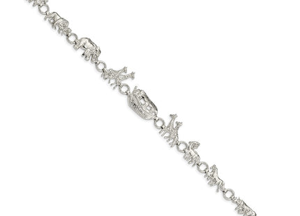 Sterling Silver Bracelets Style QG894 - Classique Jewelry Inc.