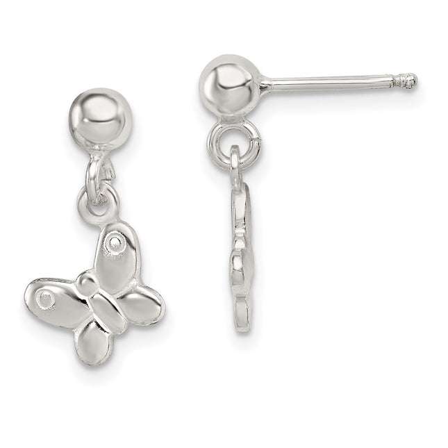 Sterling Silver Earrings Style QGK104 - Classique Jewelry Inc.