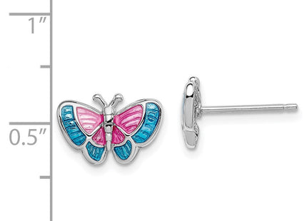 Sterling Silver Earrings Style QGK107 - Classique Jewelry Inc.