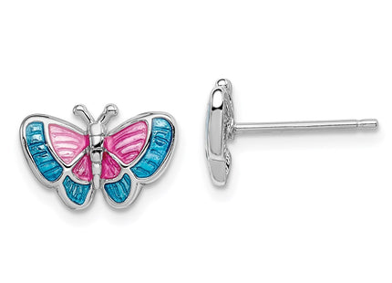 Sterling Silver Earrings Style QGK107 - Classique Jewelry Inc.