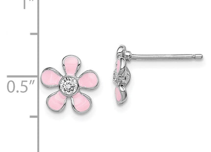 Sterling Silver Earrings Style QGK108 - Classique Jewelry Inc.