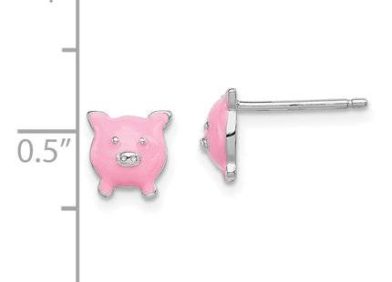 Sterling Silver Earrings Style QGK117 - Classique Jewelry Inc.