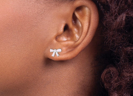 Sterling Silver Earrings Style QGK119 - Classique Jewelry Inc.