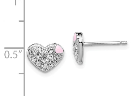 Sterling Silver Earrings Style QGK132 - Classique Jewelry Inc.