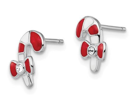 Sterling Silver Earrings Style QGK146 - Classique Jewelry Inc.