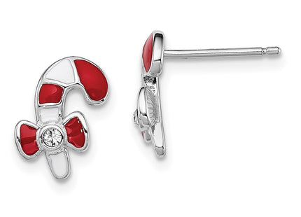 Sterling Silver Earrings Style QGK146 - Classique Jewelry Inc.