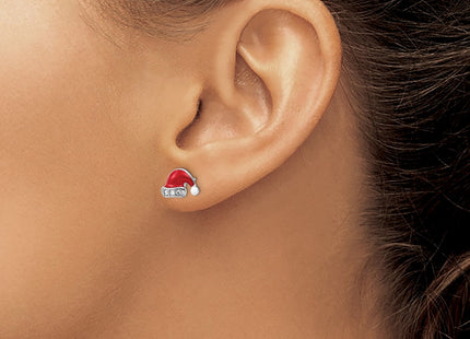 Sterling Silver Earrings Style QGK147 - Classique Jewelry Inc.