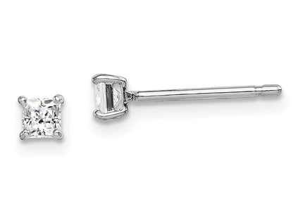 Sterling Silver Earrings Style QGK163 - Classique Jewelry Inc.