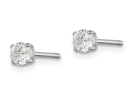Sterling Silver Earrings Style QGK167 - Classique Jewelry Inc.