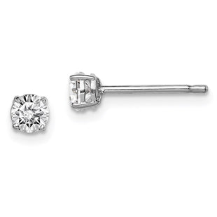 Sterling Silver Earrings Style QGK167 - Classique Jewelry Inc.