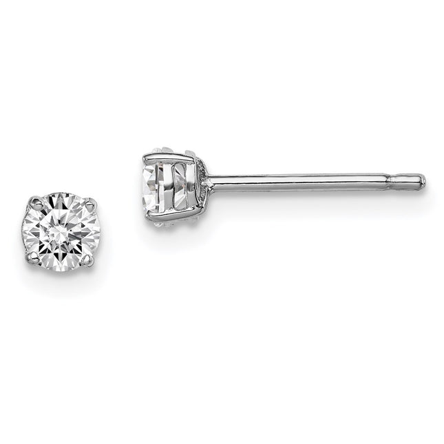 Sterling Silver Earrings Style QGK167 - Classique Jewelry Inc.