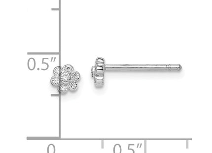 Sterling Silver Earrings Style QGK177 - Classique Jewelry Inc.