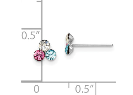 Sterling Silver Earrings Style QGK187 - Classique Jewelry Inc.