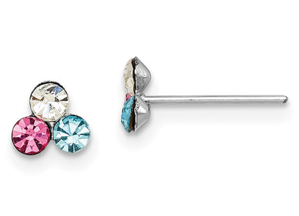 Sterling Silver Earrings Style QGK187 - Classique Jewelry Inc.