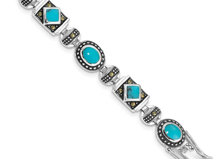 Sterling Silver Bracelets Style QH1035 - Classique Jewelry Inc.