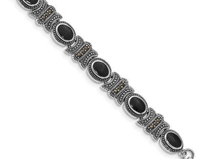 Sterling Silver Bracelets Style QH1043 - Classique Jewelry Inc.