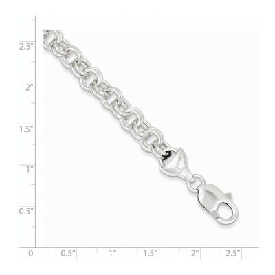 Sterling Silver Double Link Bracelet