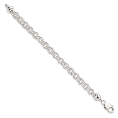Sterling Silver Double Link Bracelet