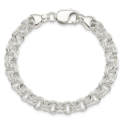 Sterling Silver Double Link Bracelet