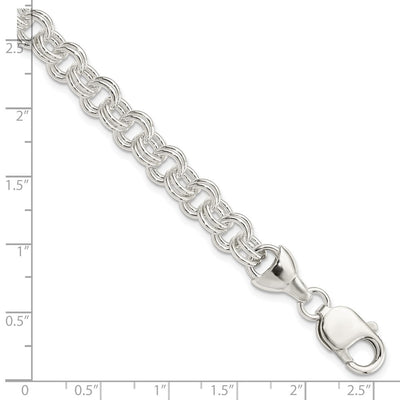 Sterling Silver Double Link Bracelet