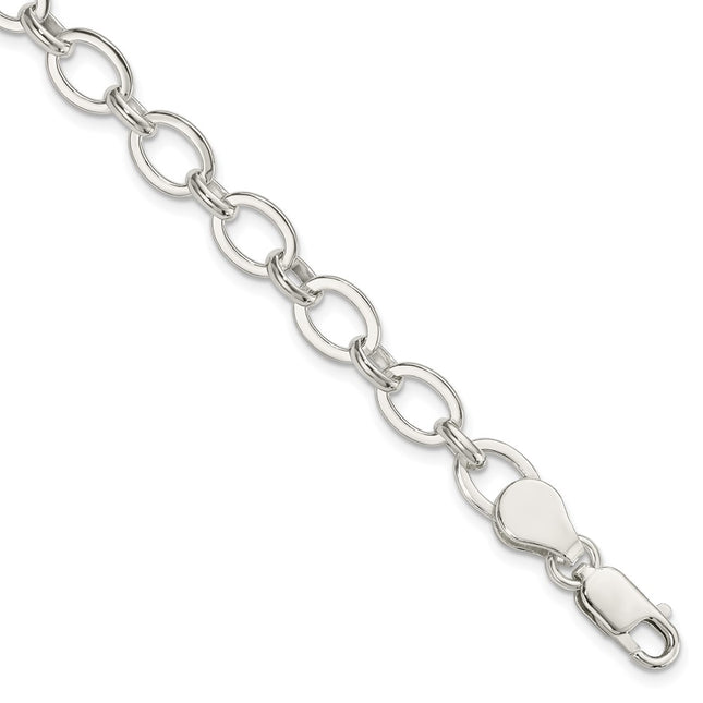 Sterling Silver Bracelets Style QH214 - Classique Jewelry Inc.
