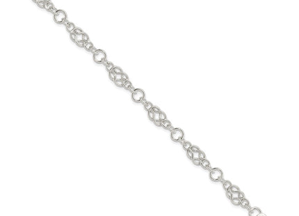 Sterling Silver Bracelets Style QH332 - Classique Jewelry Inc.
