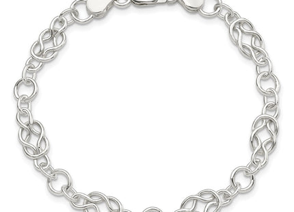 Sterling Silver Bracelets Style QH332 - Classique Jewelry Inc.