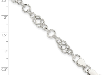Sterling Silver Bracelets Style QH332 - Classique Jewelry Inc.