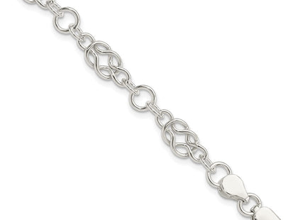 Sterling Silver Bracelets Style QH332 - Classique Jewelry Inc.