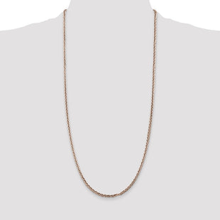 Sterling Silver Antiqued Solid Square Spiga Chain (Style QH369-30)