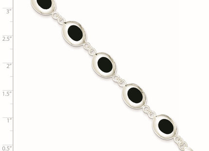 Sterling Silver Bracelets Style QH386 - Classique Jewelry Inc.