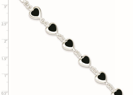 Sterling Silver Bracelets Style QH387 - Classique Jewelry Inc.
