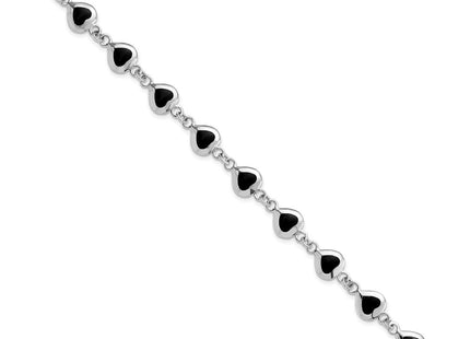 Sterling Silver Bracelets Style QH387 - Classique Jewelry Inc.