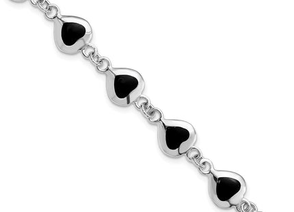Sterling Silver Bracelets Style QH387 - Classique Jewelry Inc.