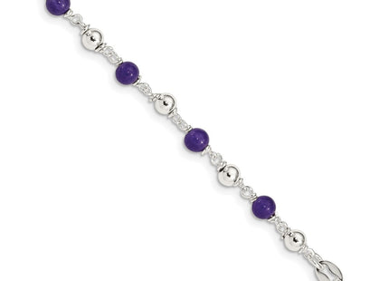 Sterling Silver Bracelets Style QH419 - Classique Jewelry Inc.