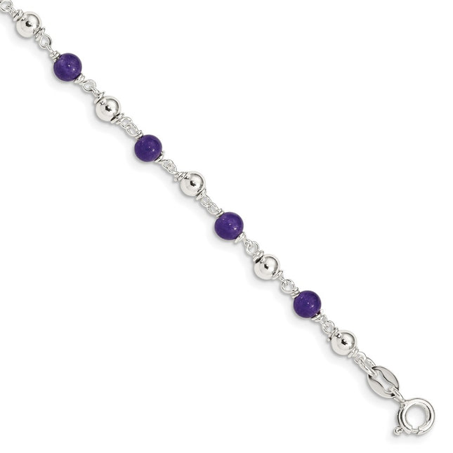 Sterling Silver Bracelets Style QH419 - Classique Jewelry Inc.