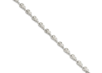Sterling Silver Bracelets Style QH4480 - Classique Jewelry Inc.