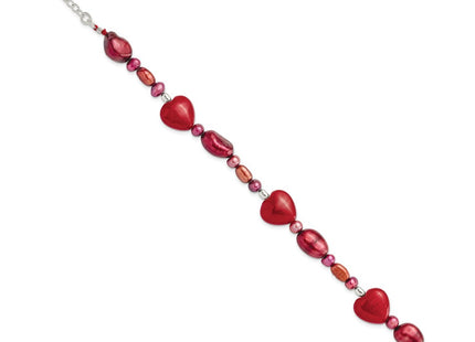 Sterling Silver Bracelets Style QH4558 - Classique Jewelry Inc.