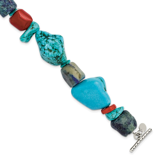 Sterling Silver Bracelets Style QH4565 - Classique Jewelry Inc.