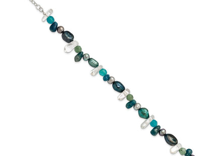 Sterling Silver Bracelets Style QH4639 - Classique Jewelry Inc.